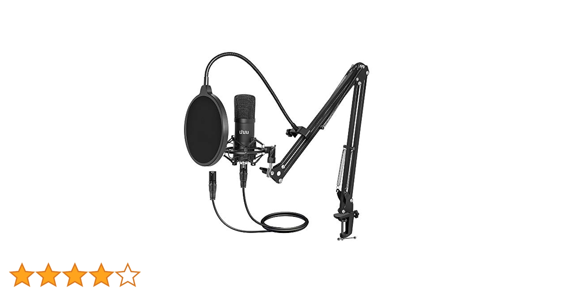 Amazon.co.jp: UHURU コンデンサーマイク XLR マイク マイク